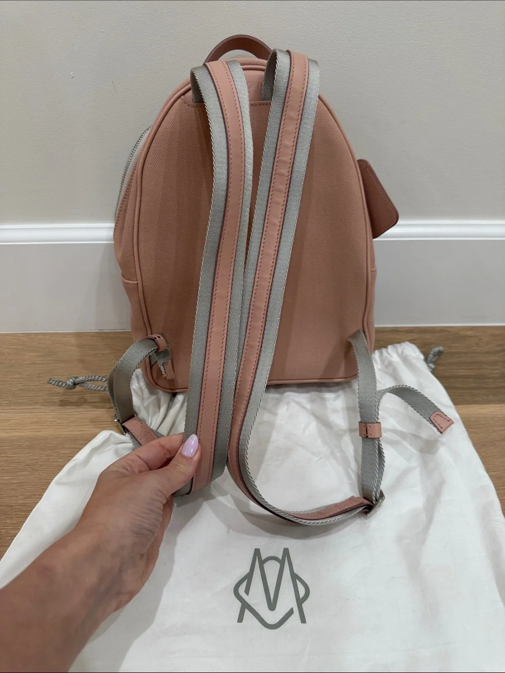 Authentic like new Never Still Small Backpack in the Desert Rose